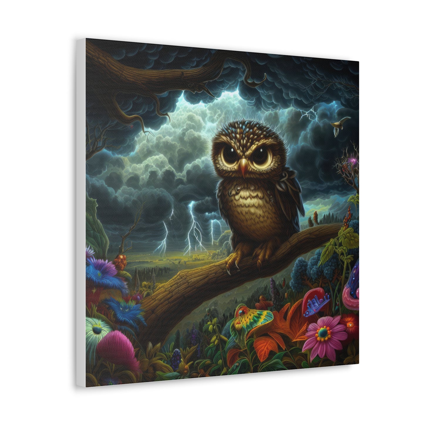 Arkansas Owl - Canvas Wall Art