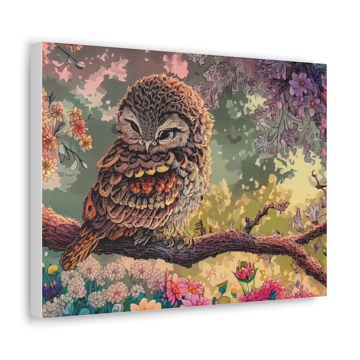 Oregon Owl - Canvas Wall Art