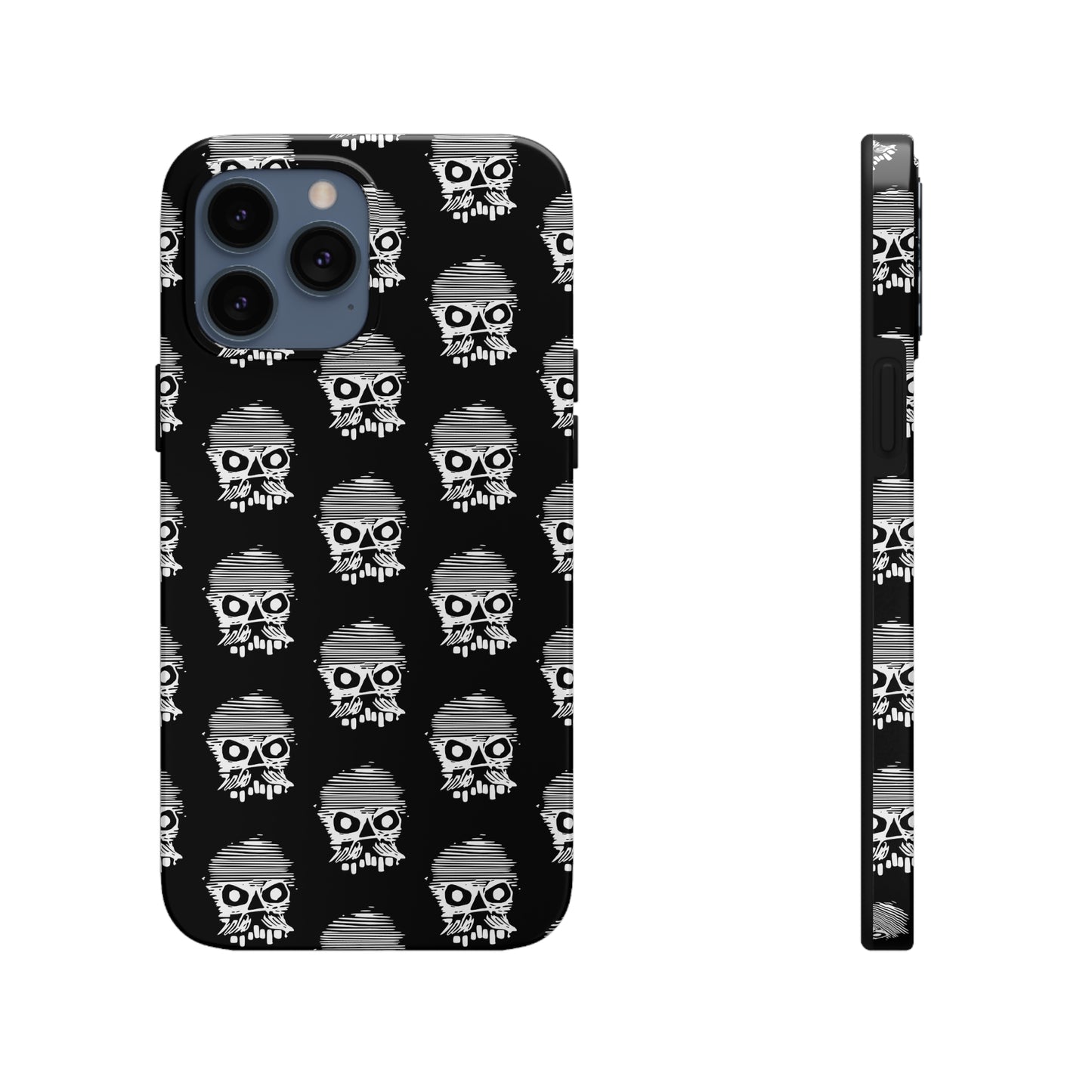 Skull Black Tough Phone Case