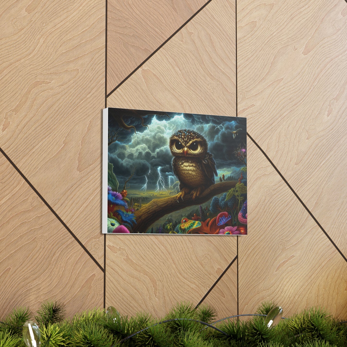 Arkansas Owl - Canvas Wall Art