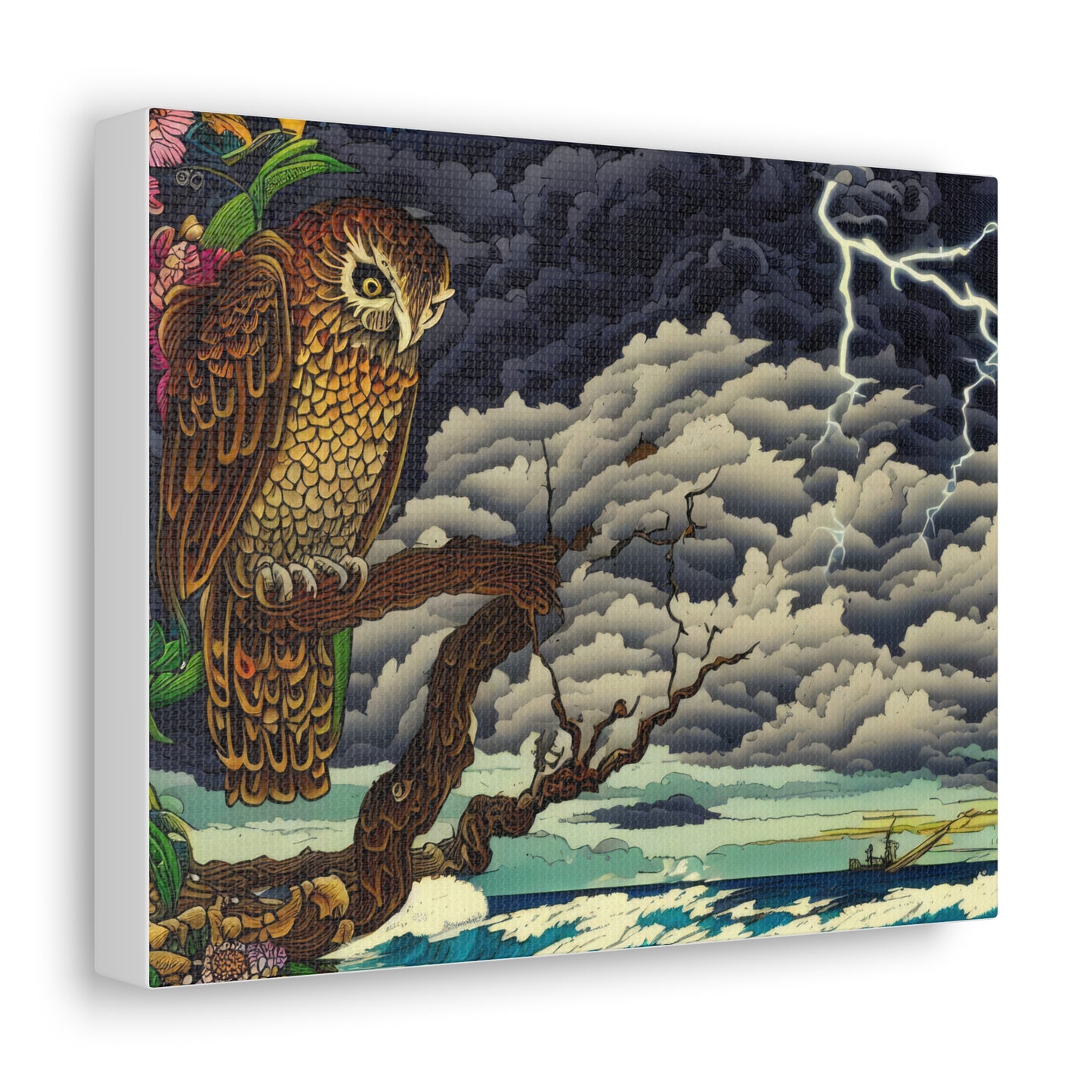 Colorado Owl - Canvas Wall Art