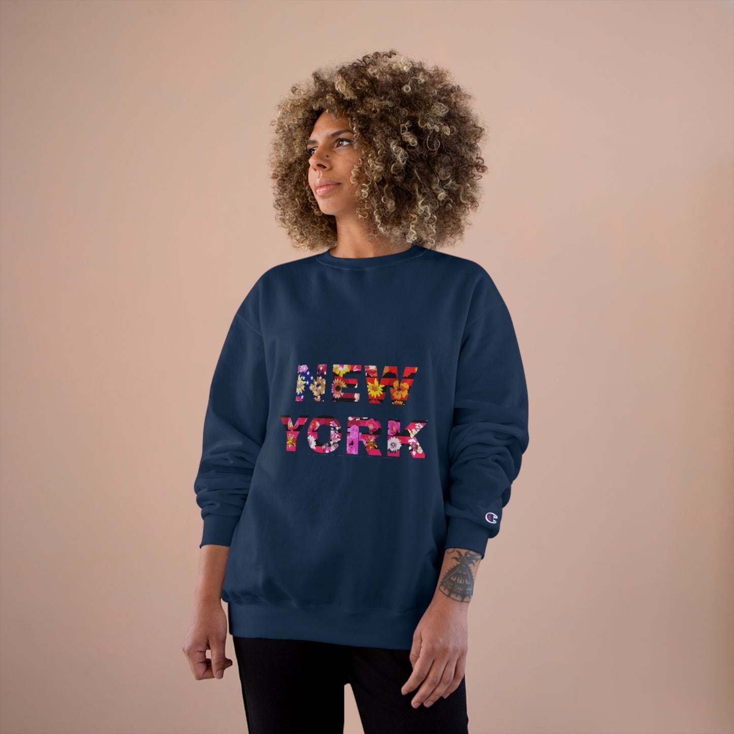 New York Floral Champion Sweatshirt