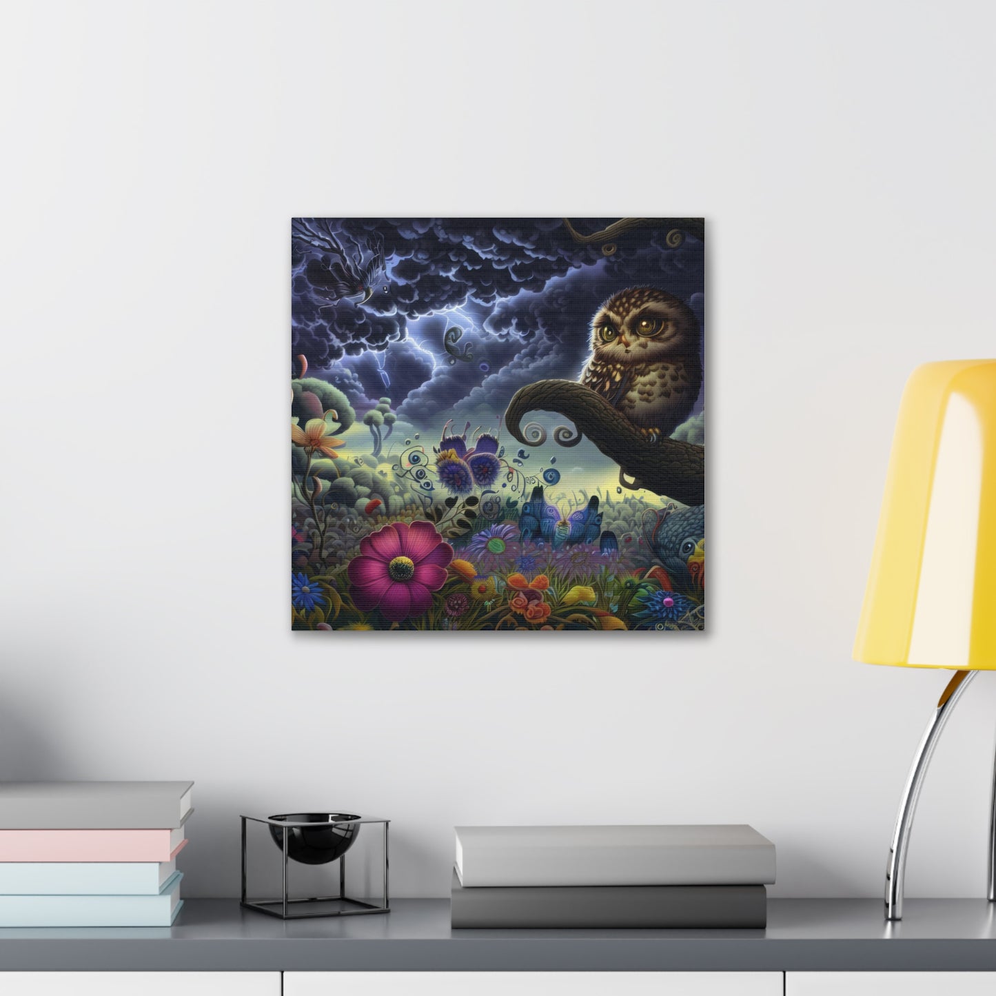 Adonis Owl - Canvas Wall Art