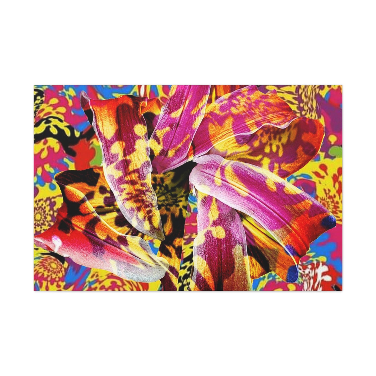 Floral Fiesta Canvas Gallery Wrap