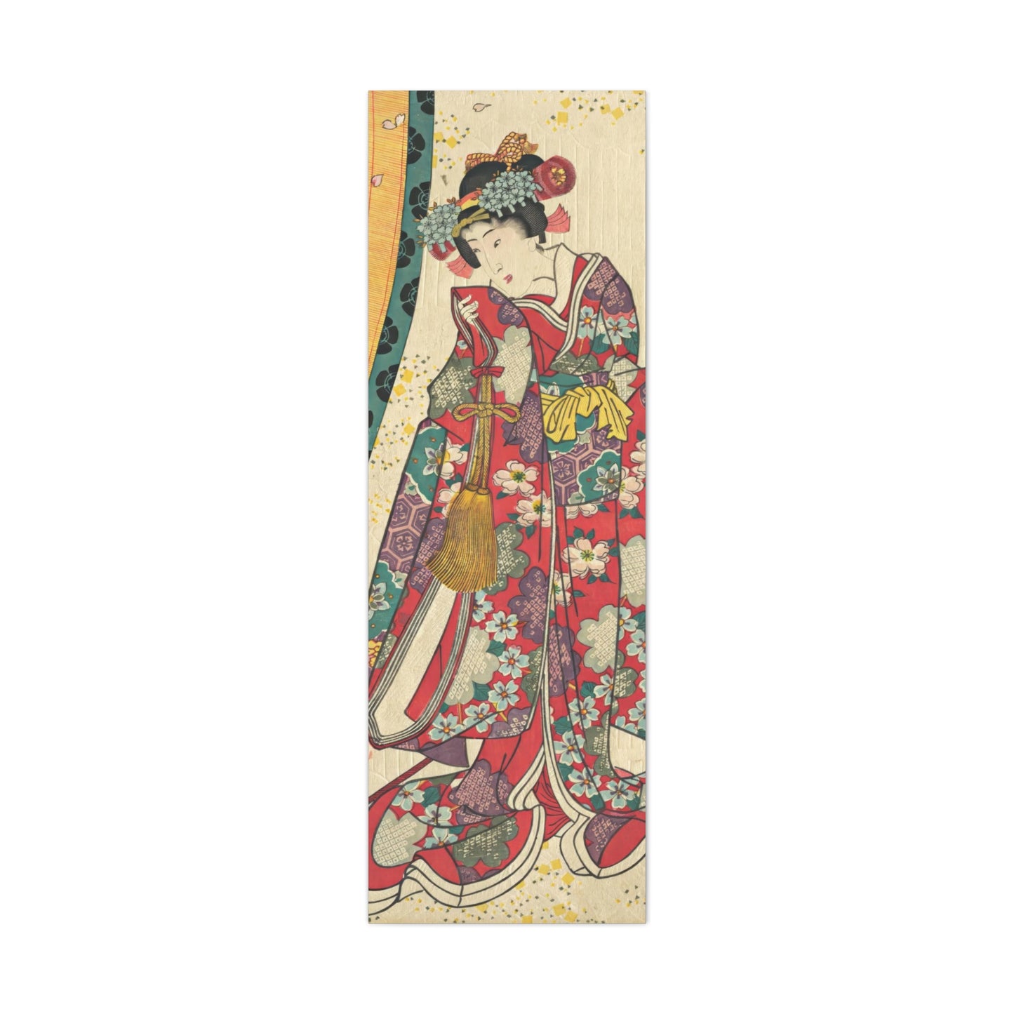 Utagawa Kunisada - Parody of the Third Princess and Kashiwagi Wall Art