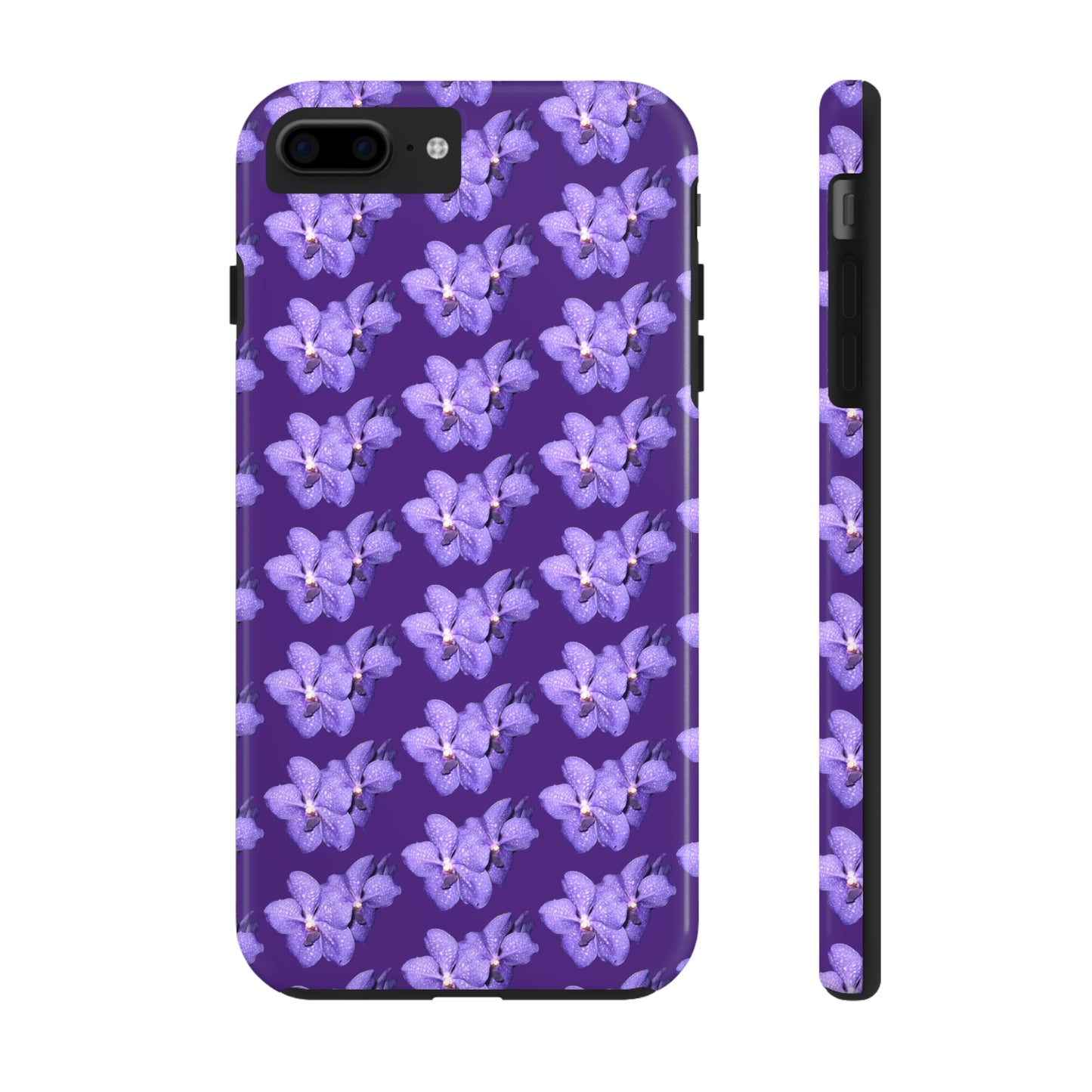 Blue Orchid Purple Tough Phone Case