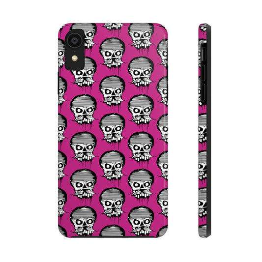 Skull Pink Tough Phone Case