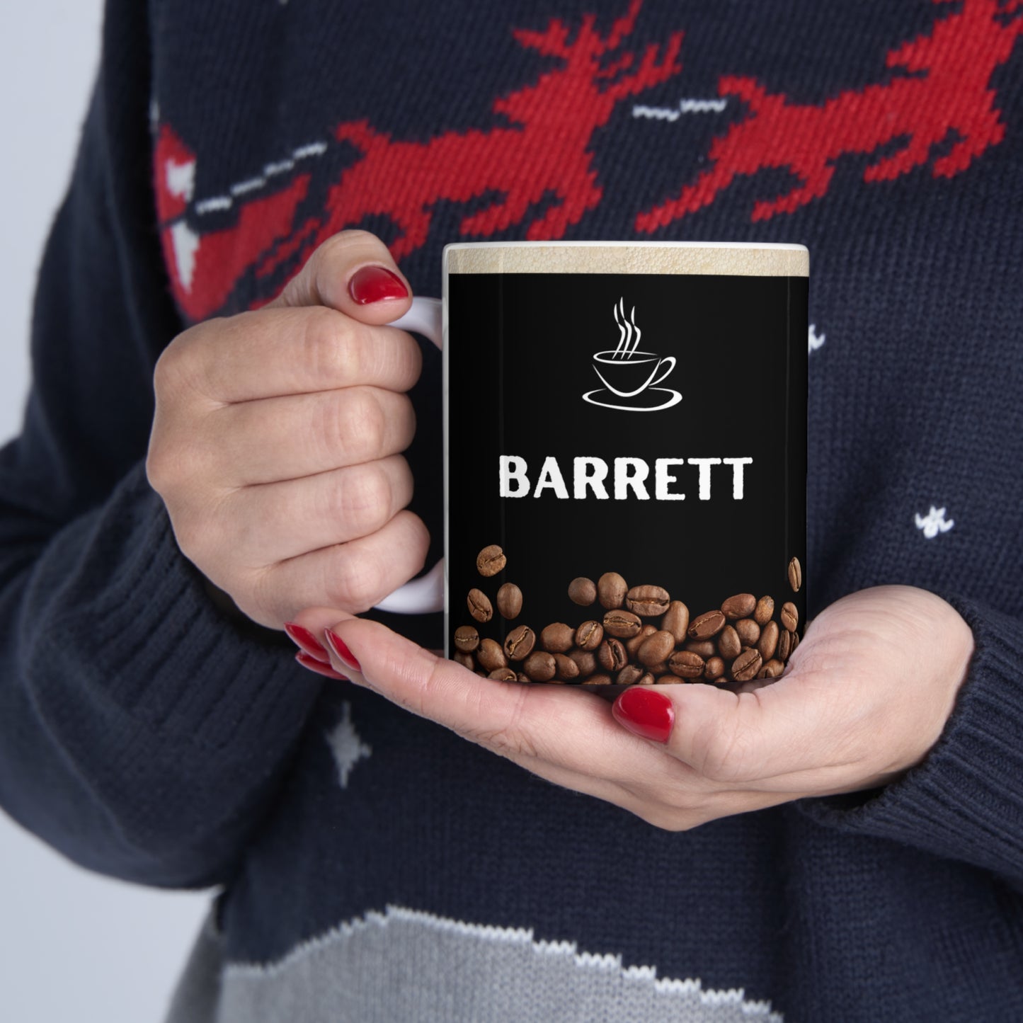 Barrett Name Coffee Mug 11oz B