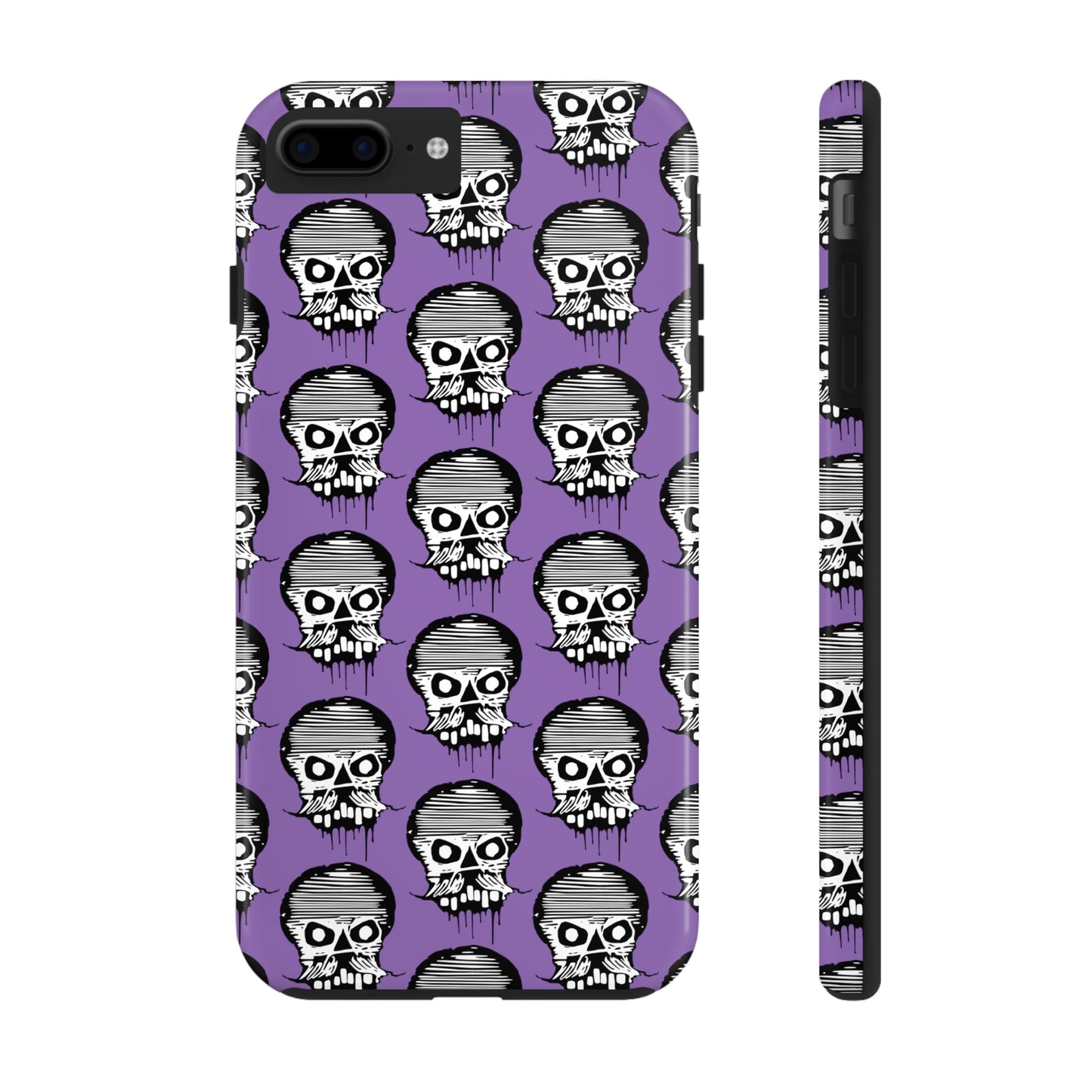 Skull Purple Tough Phone Case