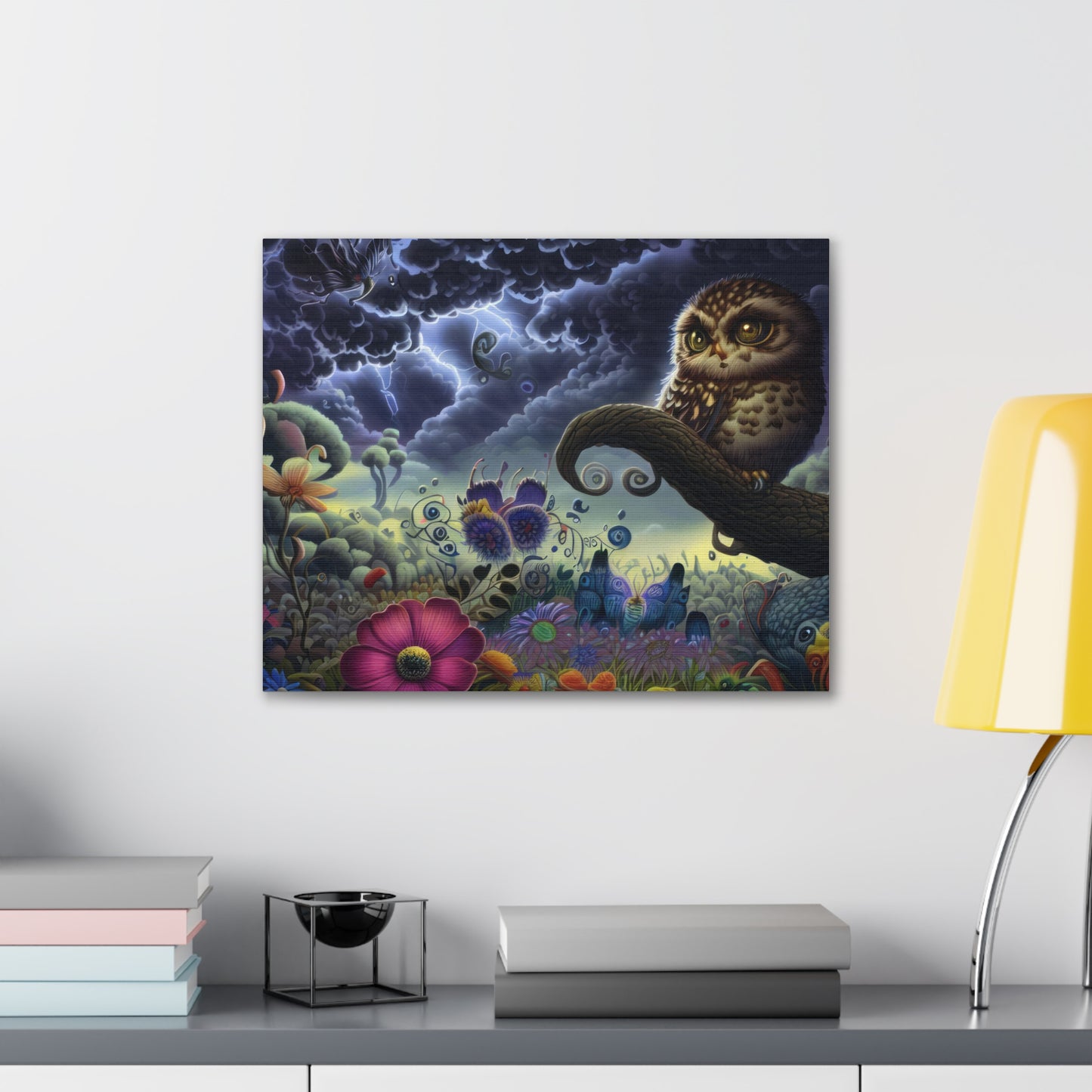 Adonis Owl - Canvas Wall Art