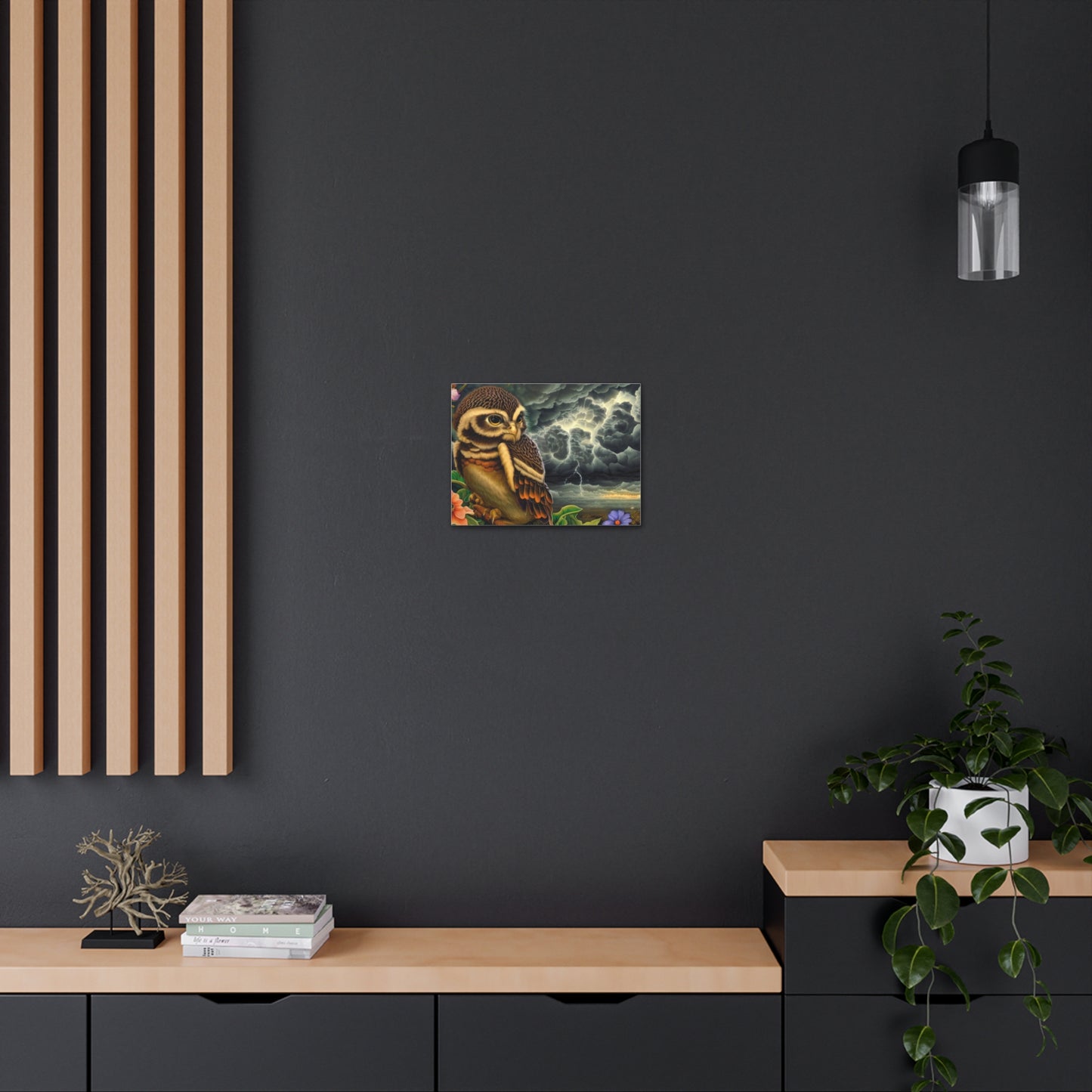 Aeolus Owl - Canvas Wall Art