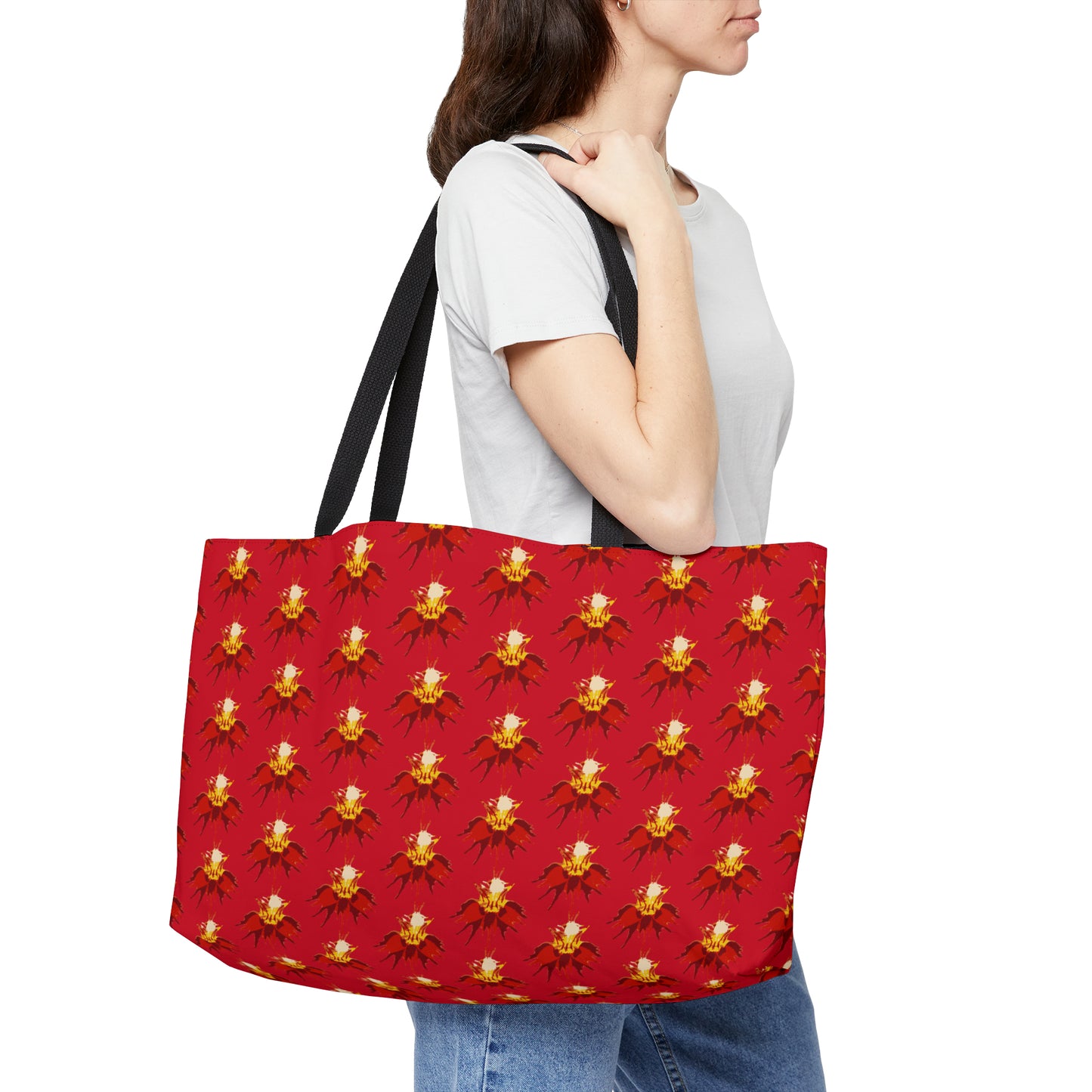 Orchid Sepal Weekender Tote Bag