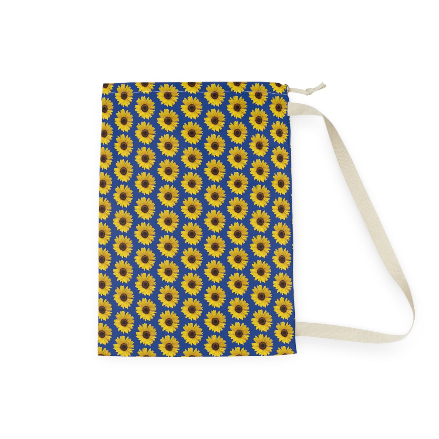 Sunflower Blue Laundry Bag