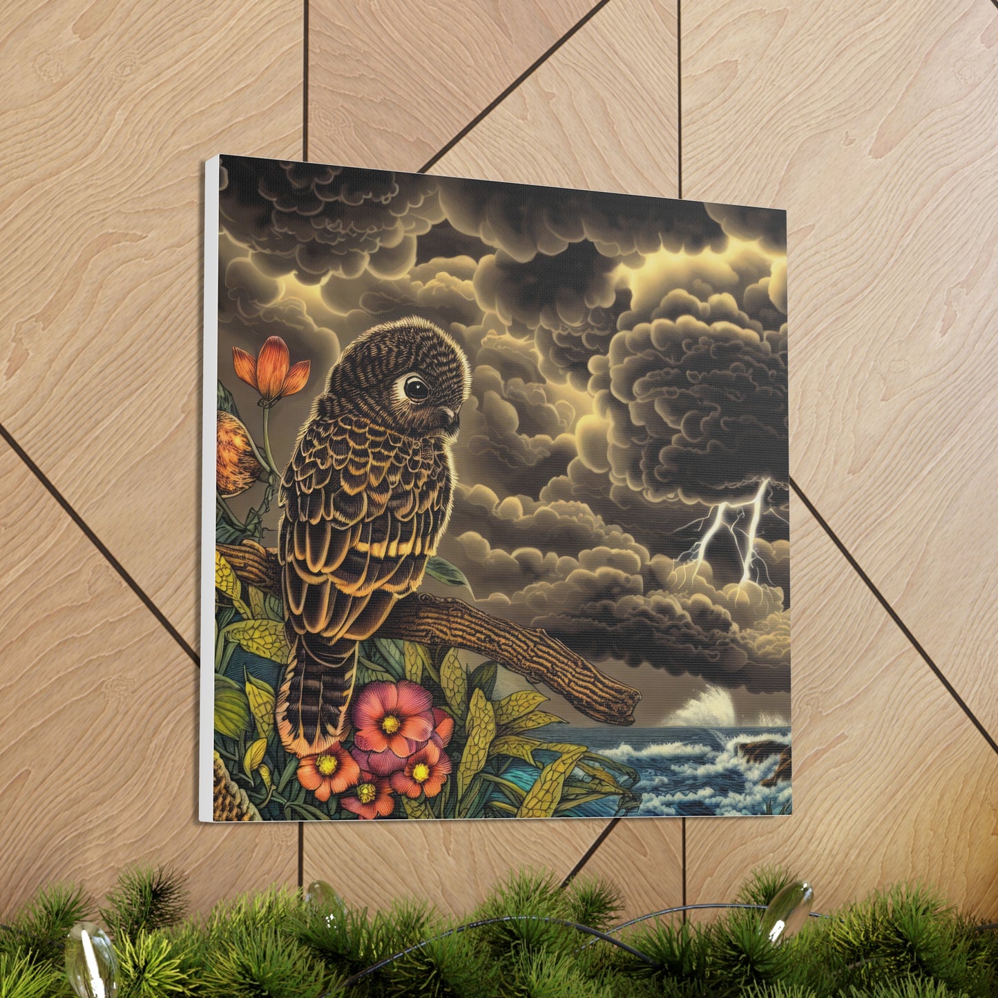 Alabama Owl - Canvas Wall Art