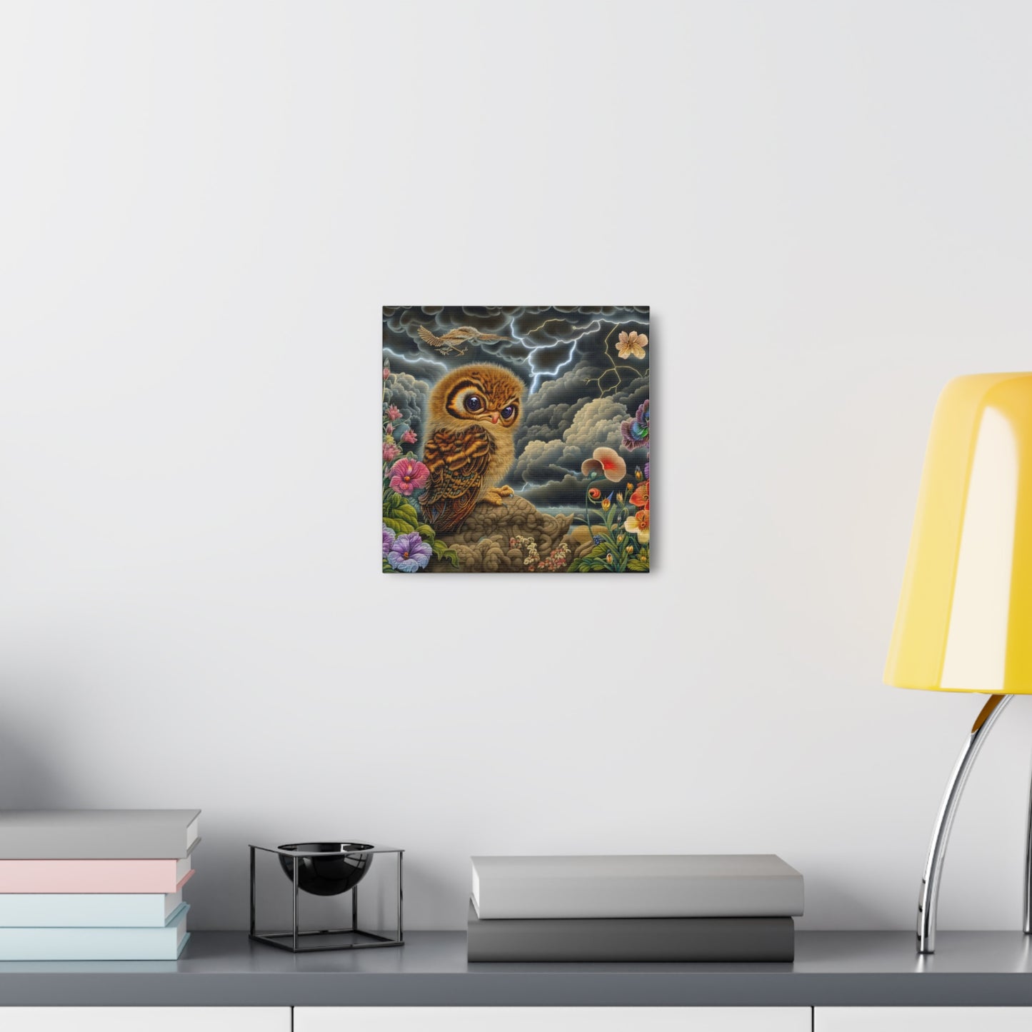 Achilles Owl - Canvas Wall Art