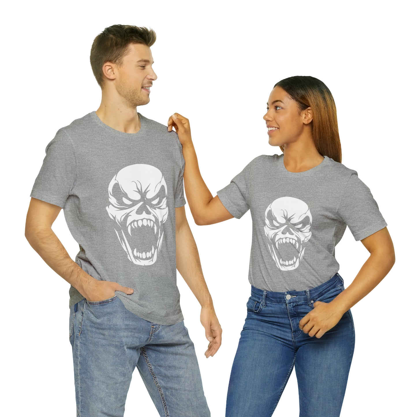 Wild Skull  Unisex Jersey Short Sleeve Tee