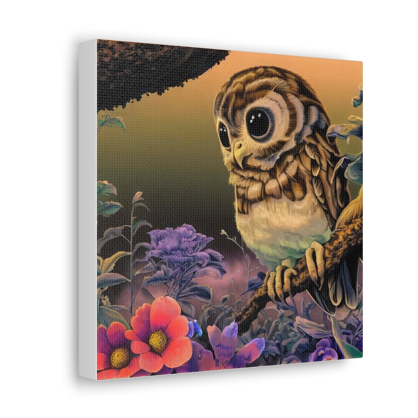 Connecticut Owl - Canvas Wall Art