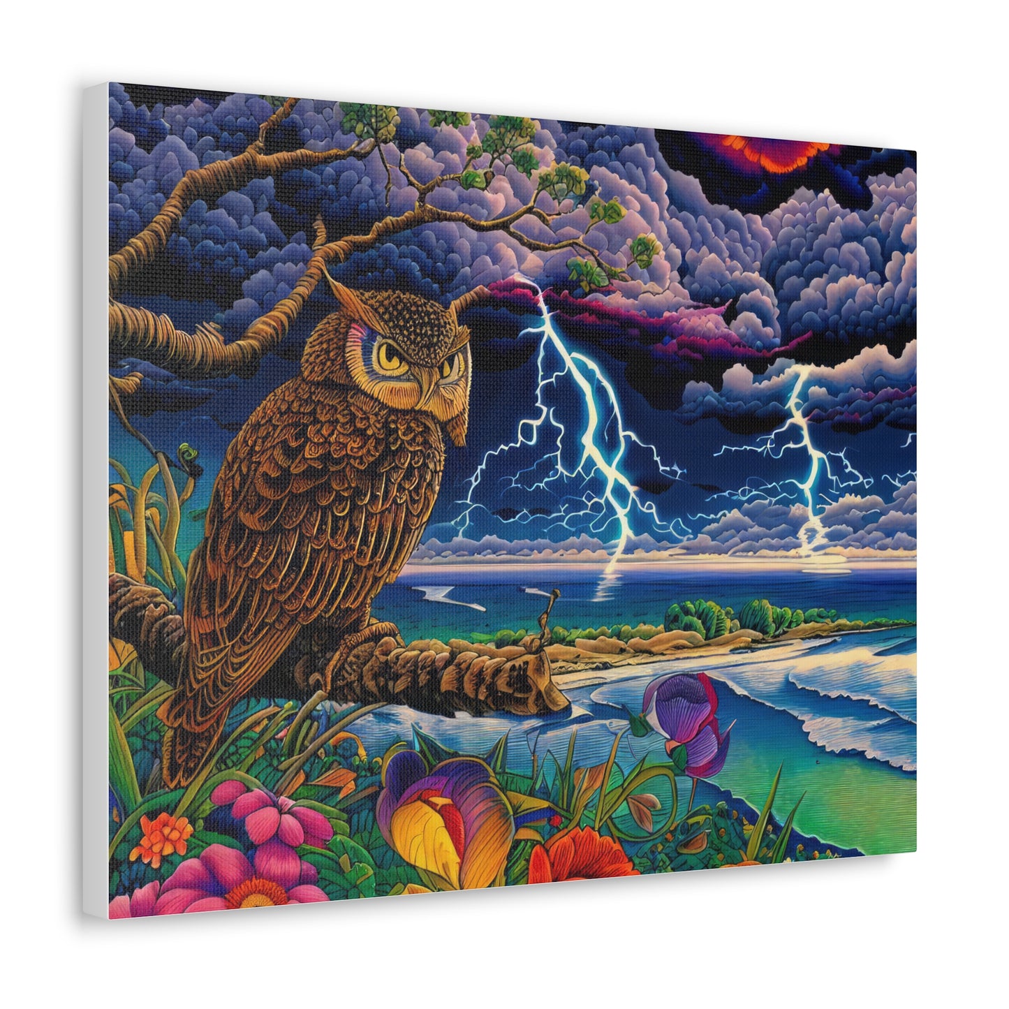 Minnesota Owl - Canvas Wall Art