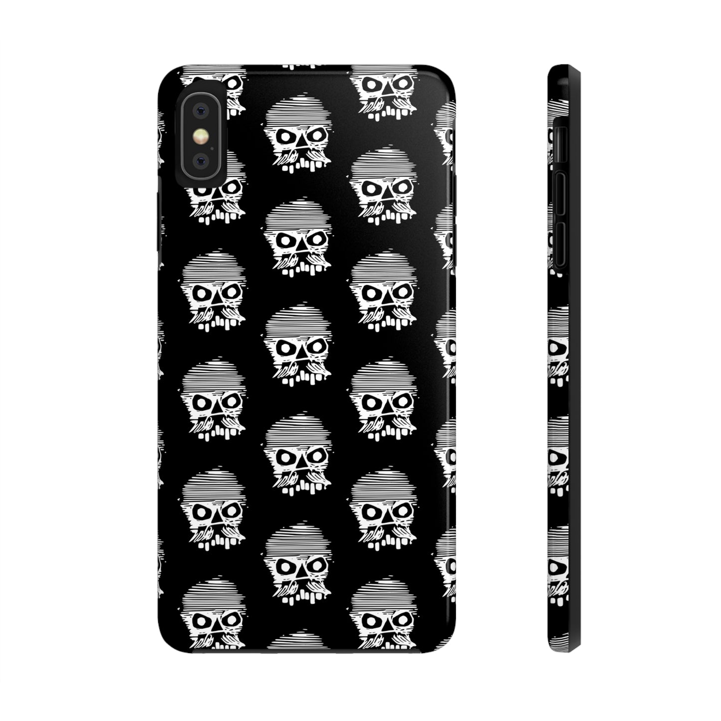 Skull Black Tough Phone Case