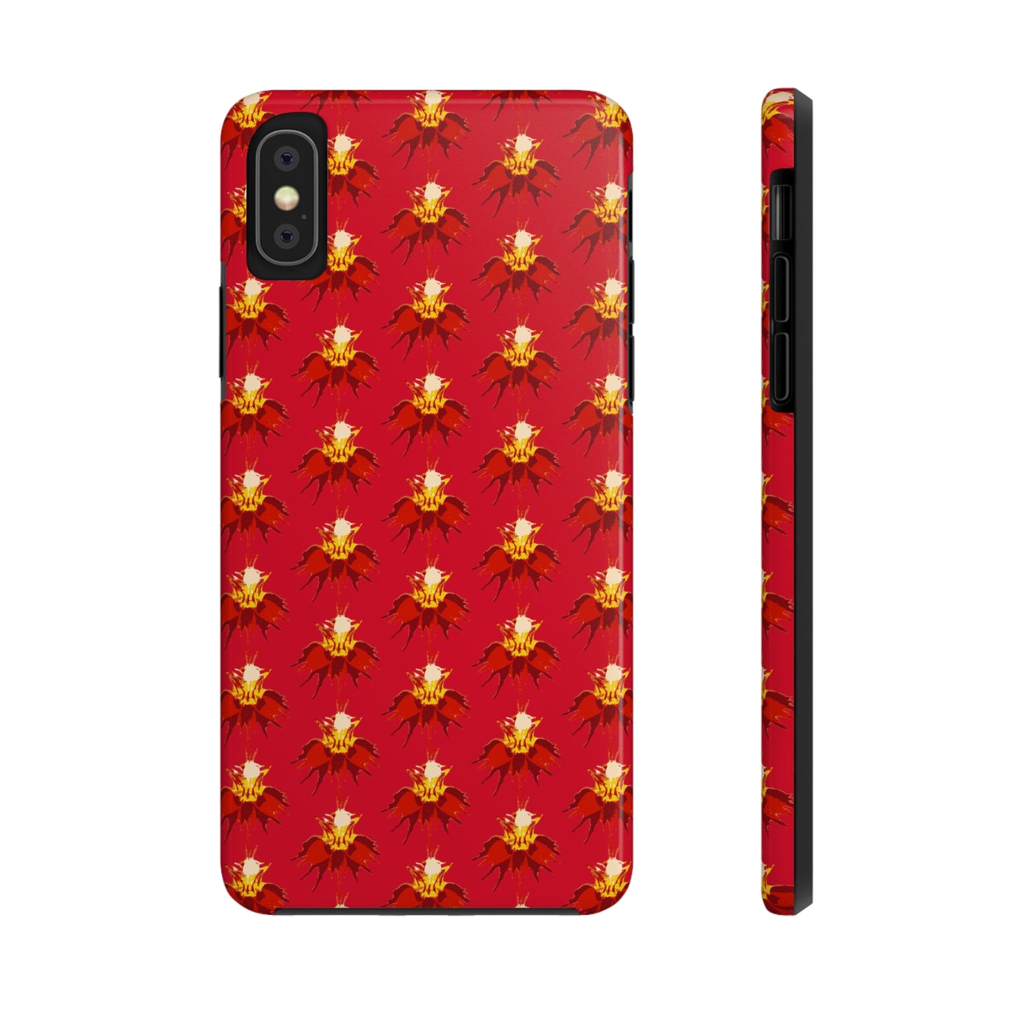 Orchid Sepal Red Tough Phone Case