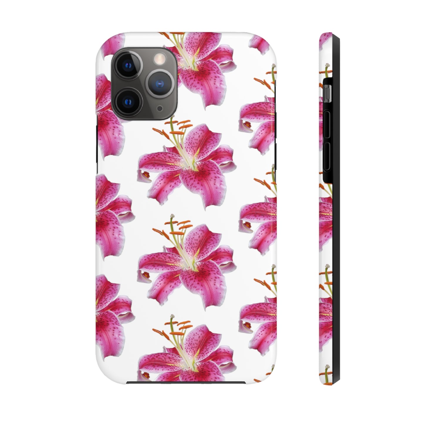 Stargazer Lily White Tough Phone Case