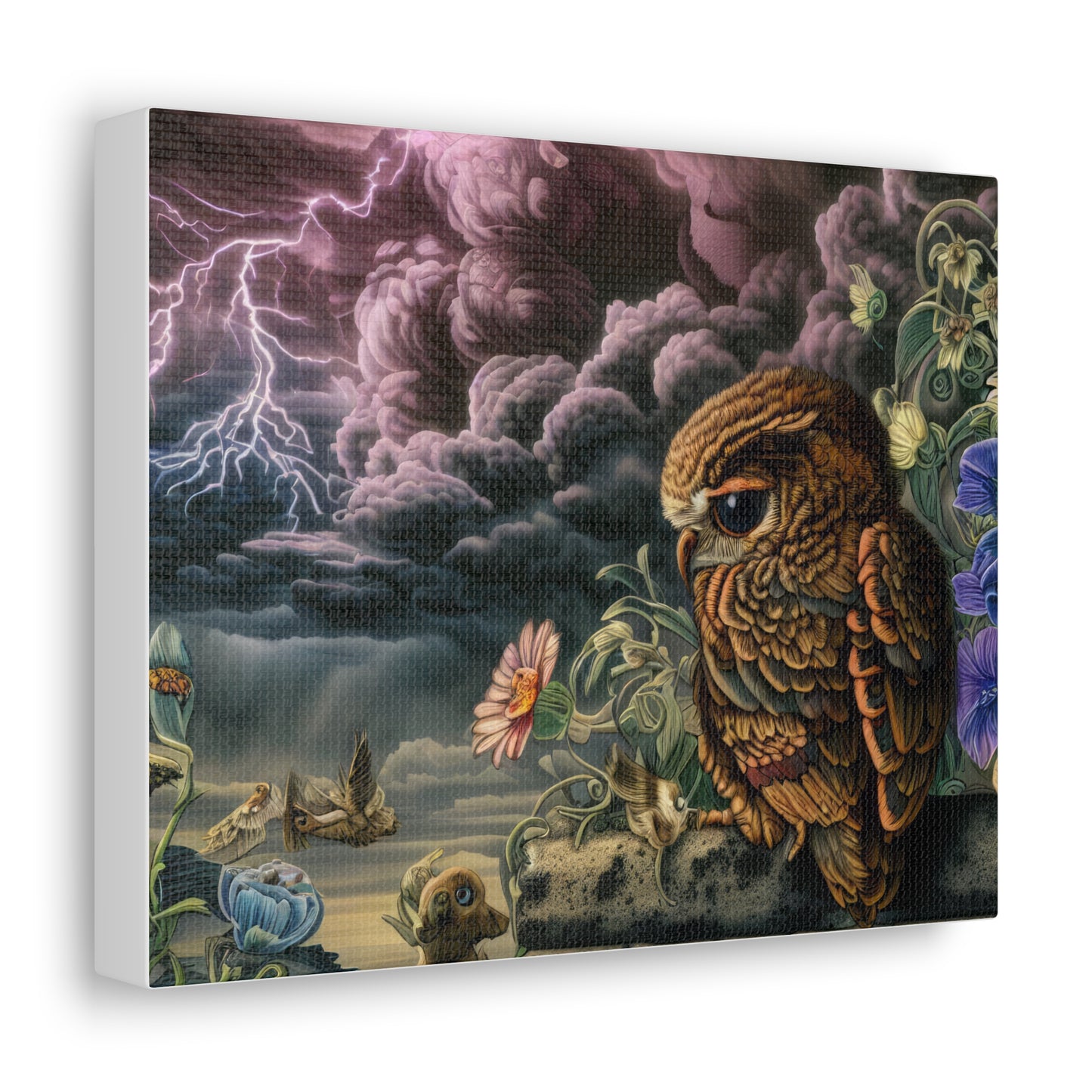 Kentucky Owl - Canvas Wall Art