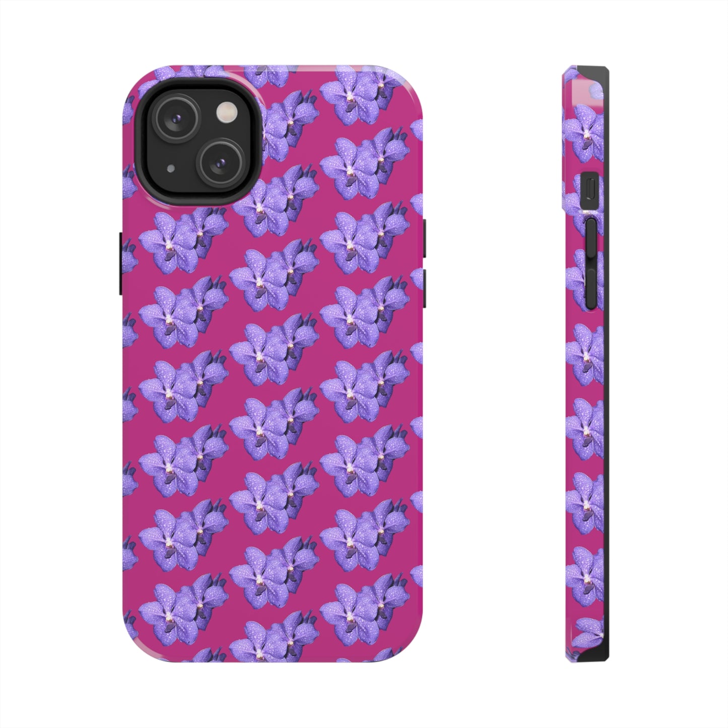 Blue Orchid Pink Tough Phone Case