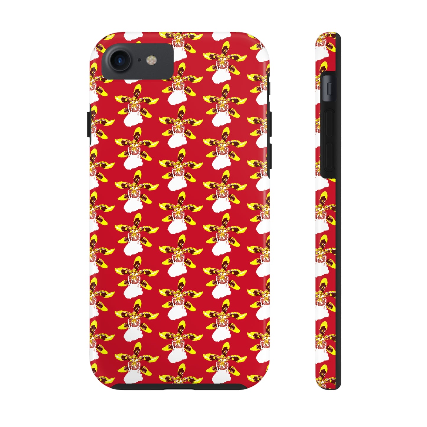 Tiger Orchid Red Tough Phone Case