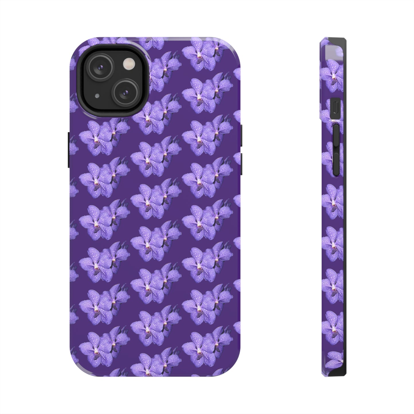 Blue Orchid Purple Tough Phone Case