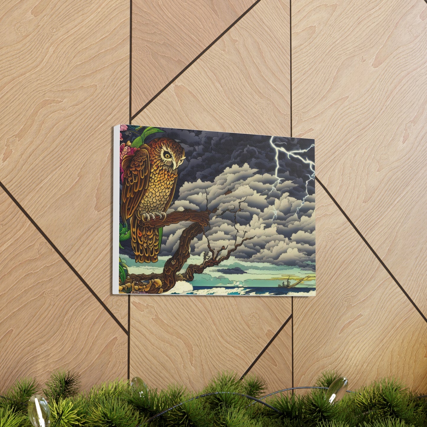 Colorado Owl - Canvas Wall Art