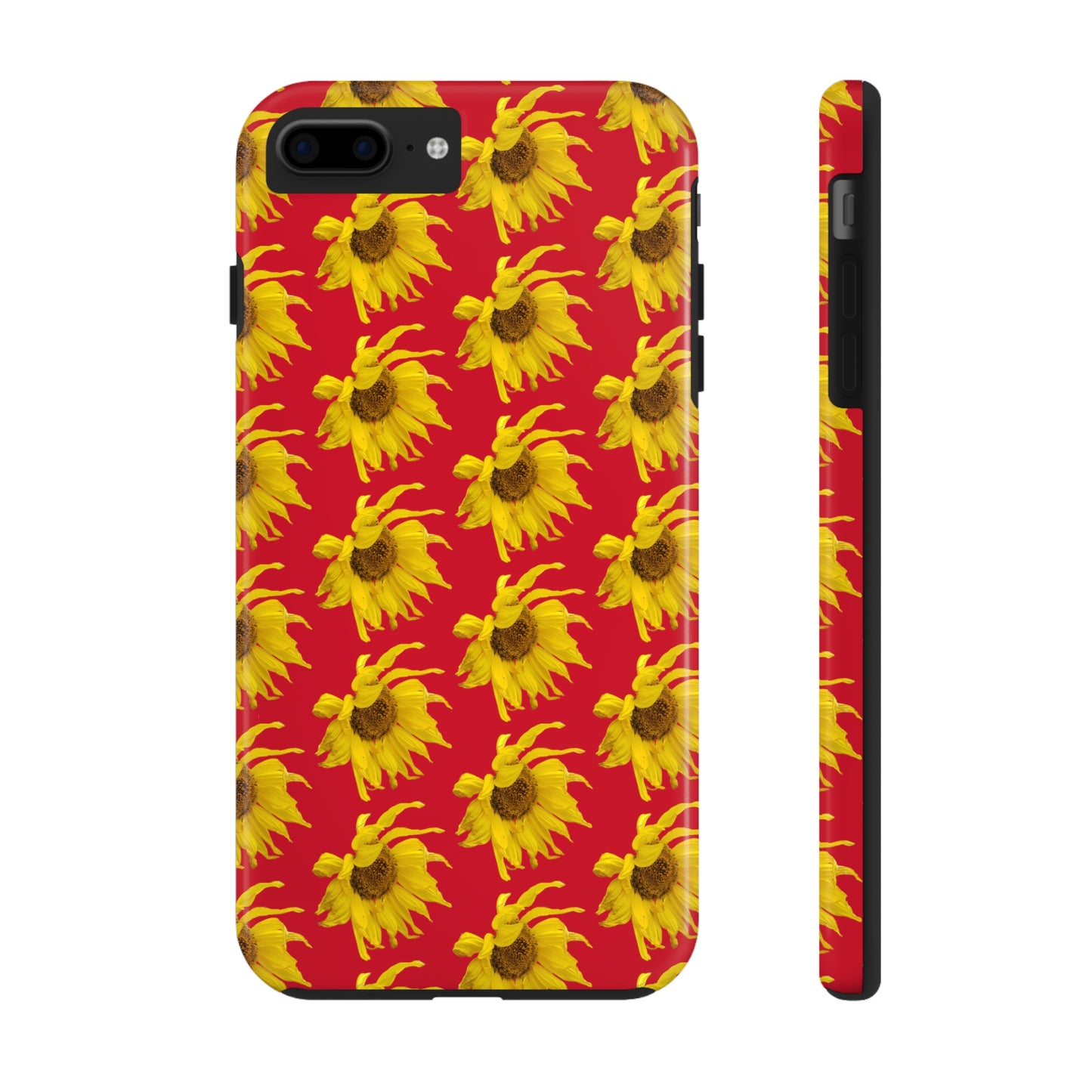 Fall Sunflower Red Tough Phone Case