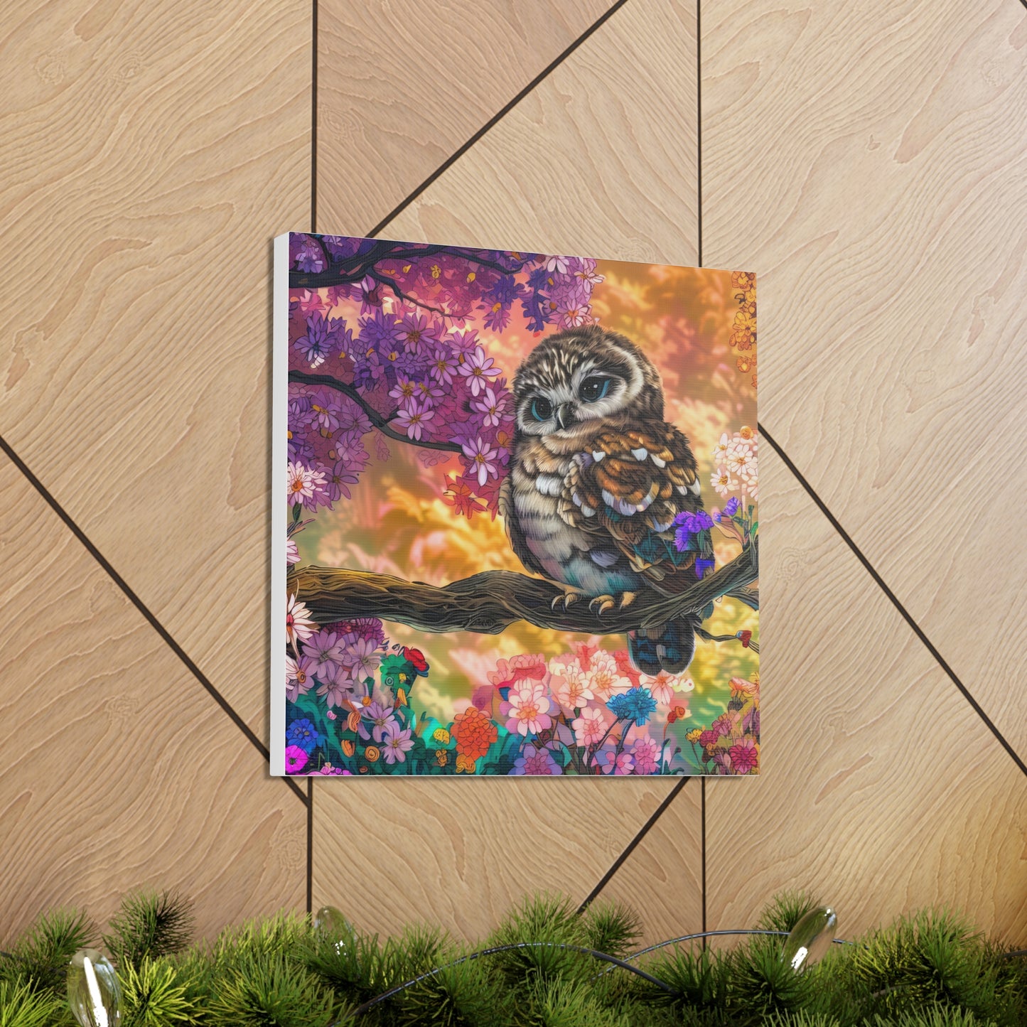 California Owl  - Canvas Wall Art