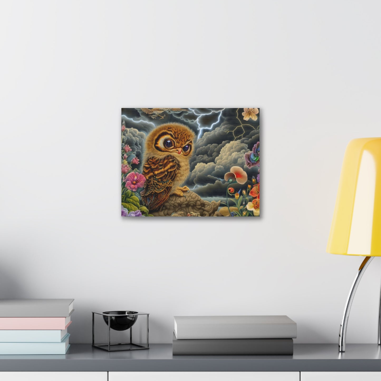 Achilles Owl - Canvas Wall Art