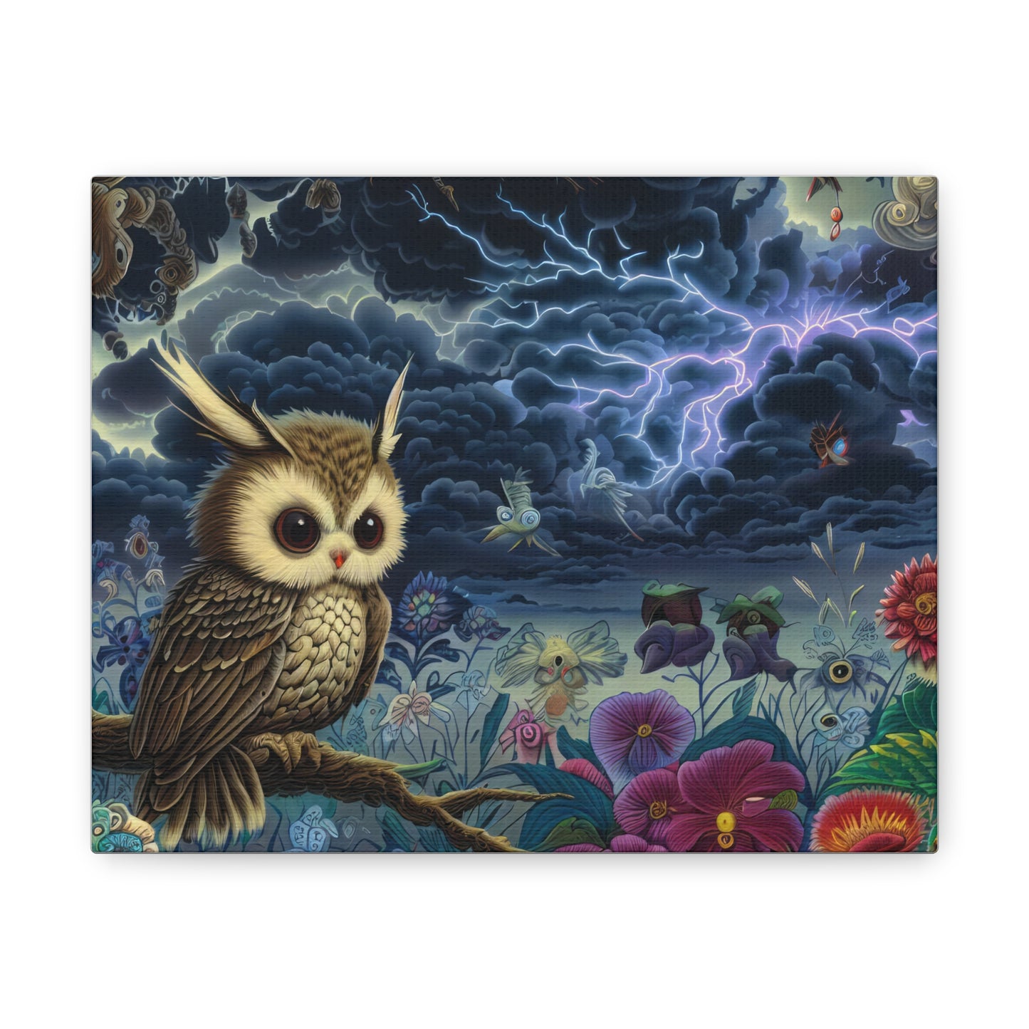 Pennsylvania Owl - Canvas Wall Art