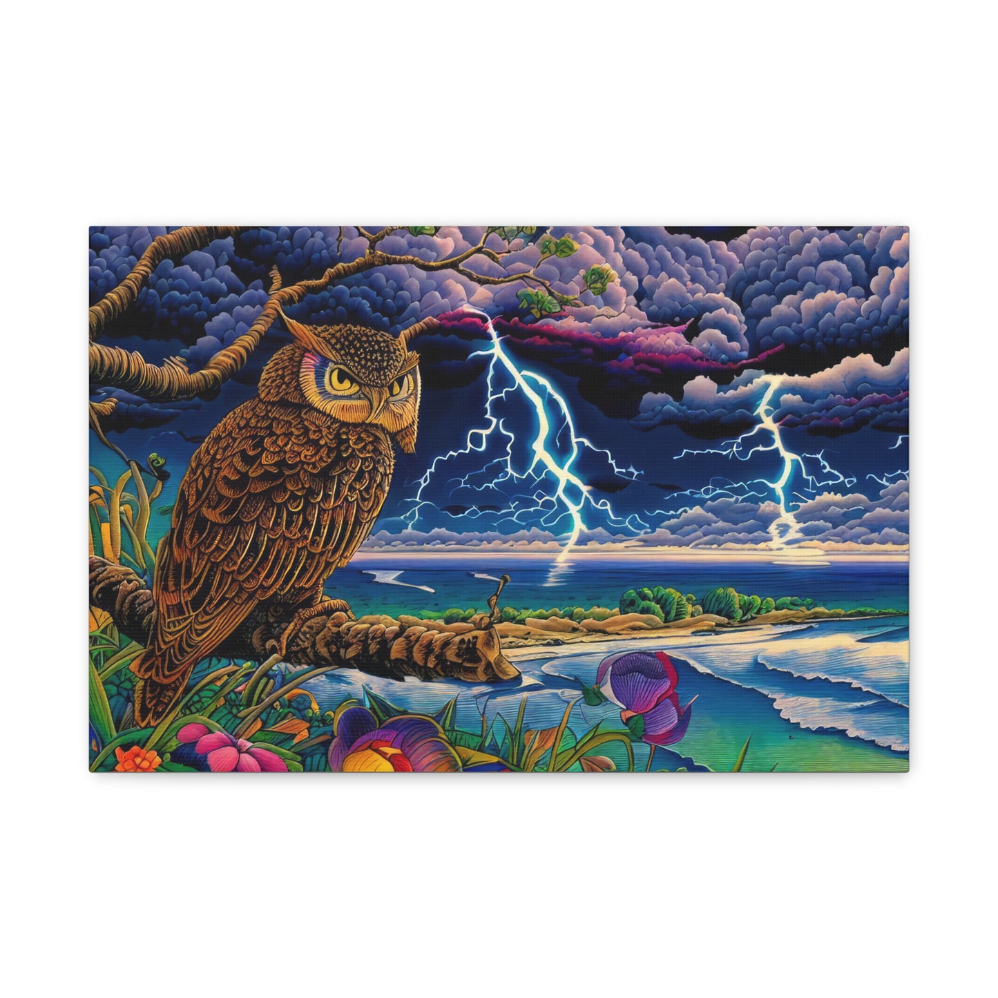 Minnesota Owl - Canvas Wall Art