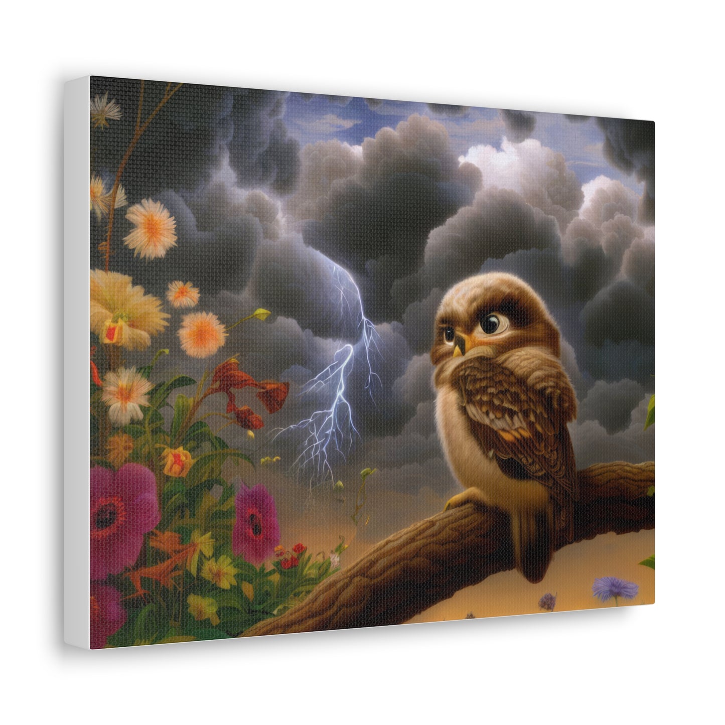 Maryland Owl - Canvas Wall Art