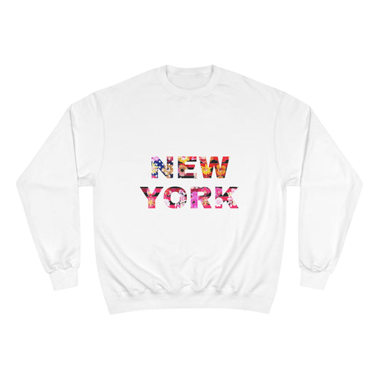 New York Floral Champion Sweatshirt