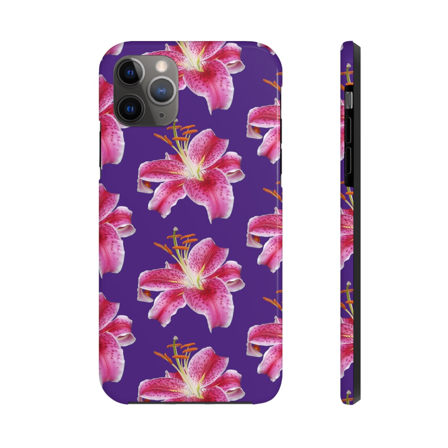 Stargazer Lily Purple Tough Phone Case