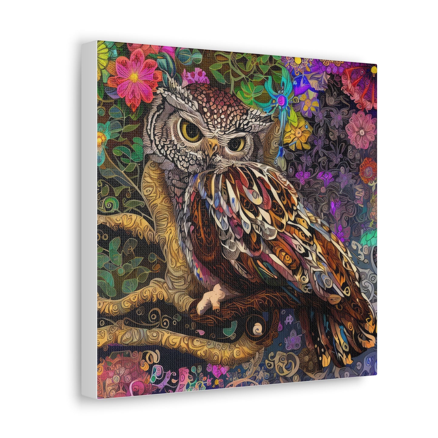 Alaska Owl  - Canvas Wall Art