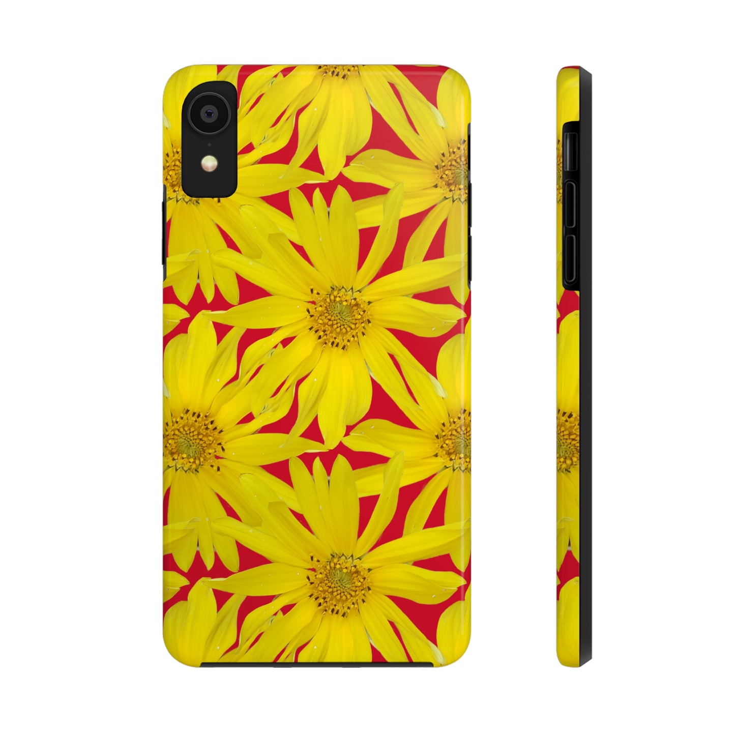 Big Sunflower Red Tough Phone Case