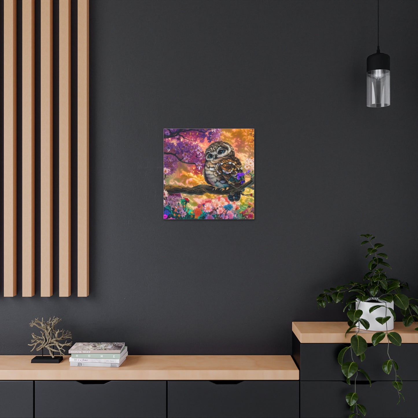 California Owl  - Canvas Wall Art