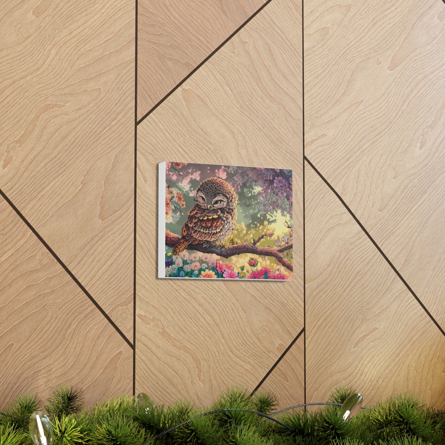 Oregon Owl - Canvas Wall Art