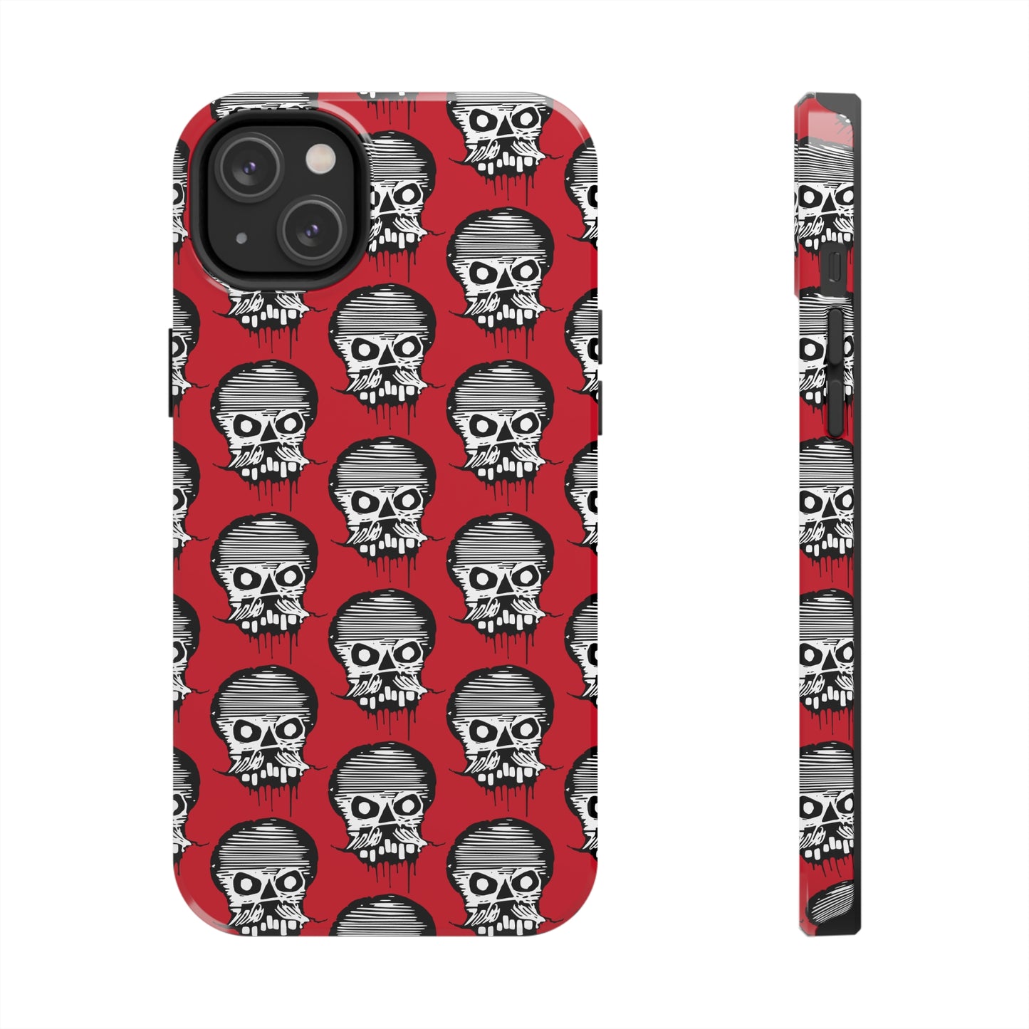 Skull Red Tough Phone Case