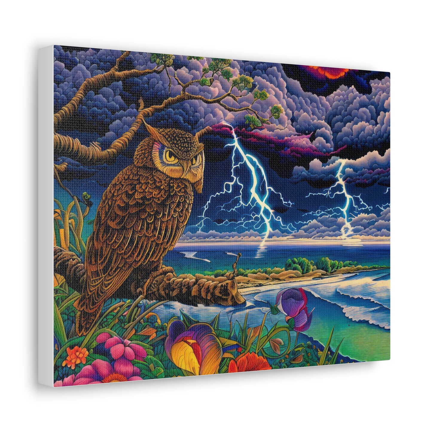 Minnesota Owl - Canvas Wall Art