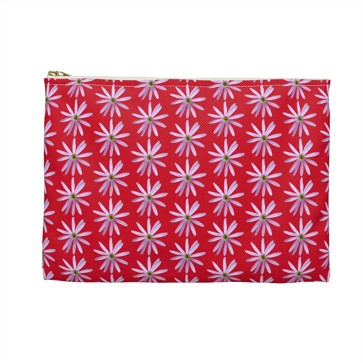 Aster Red Accessory Pouch