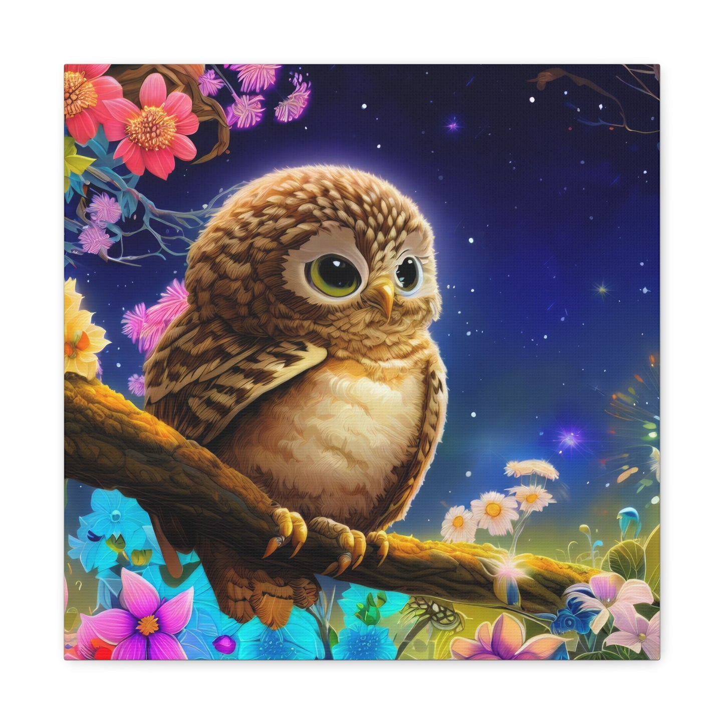 Missouri Owl - Canvas Wall Art