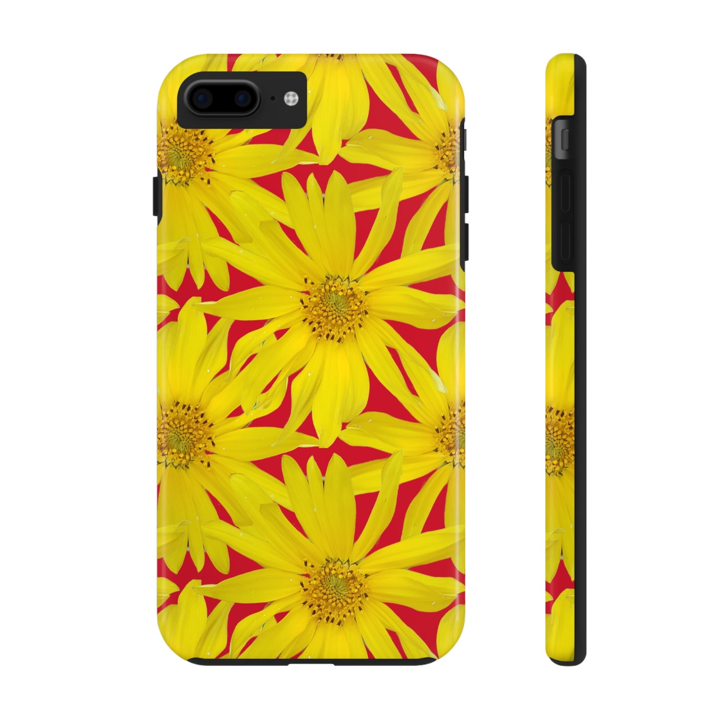 Big Sunflower Red Tough Phone Case