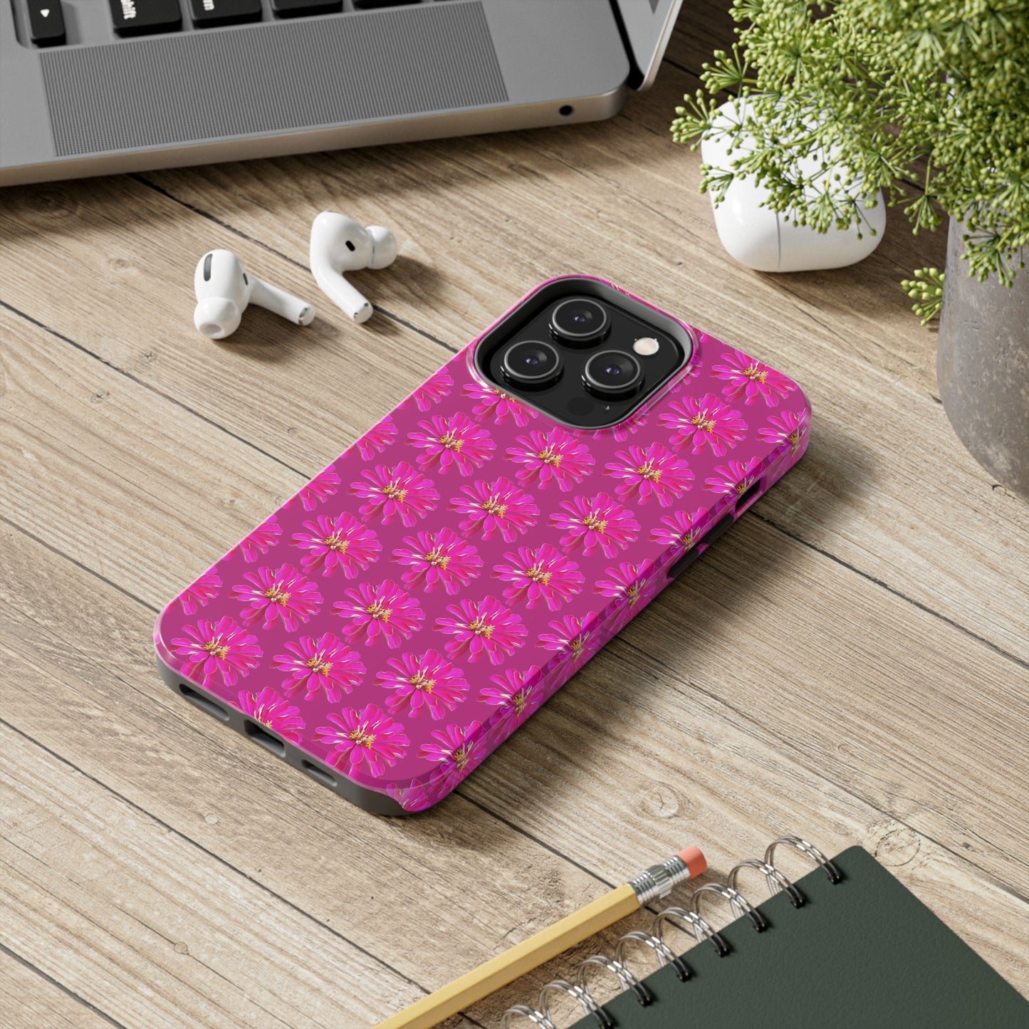 Pink Zinnia PinkTough Phone Case