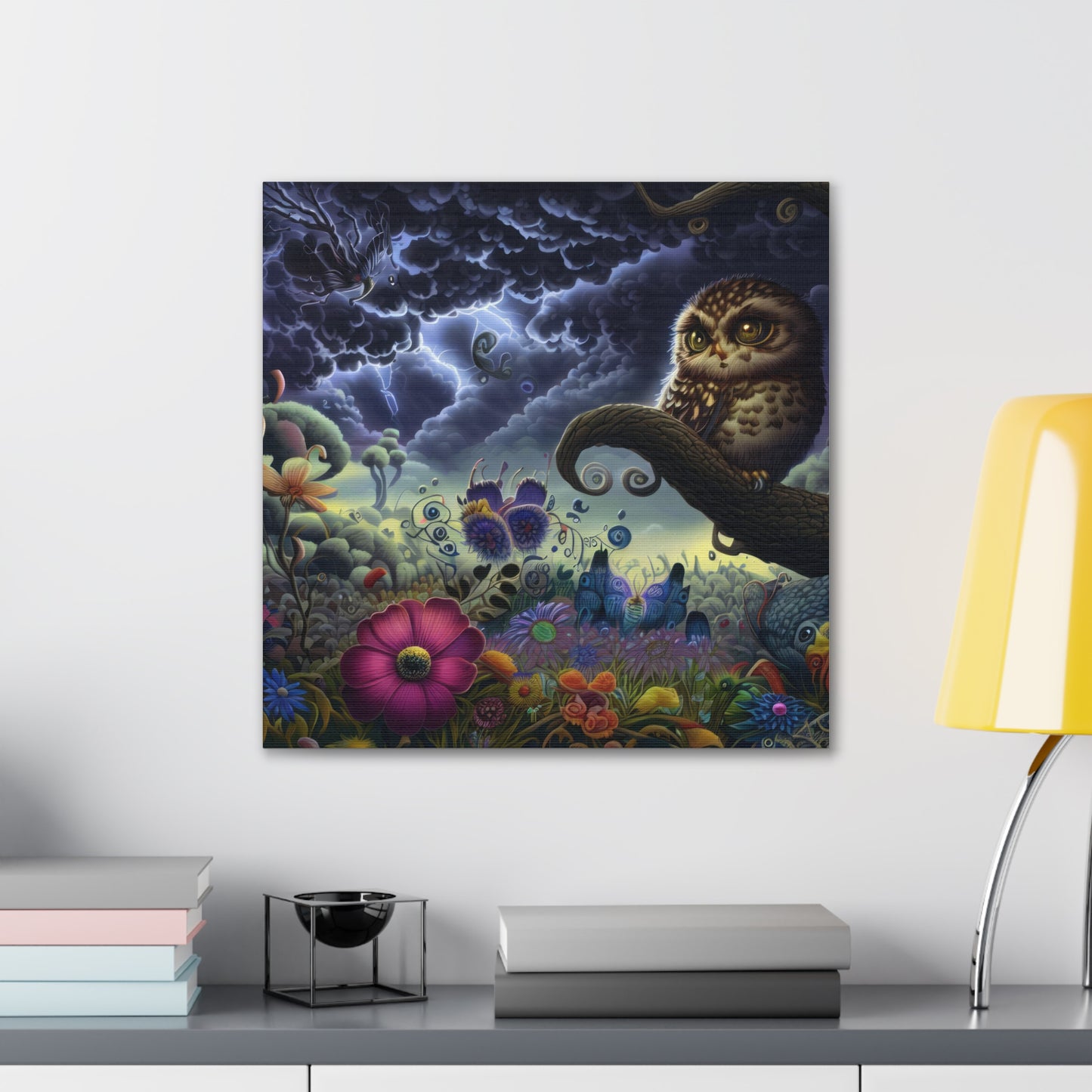 Adonis Owl - Canvas Wall Art