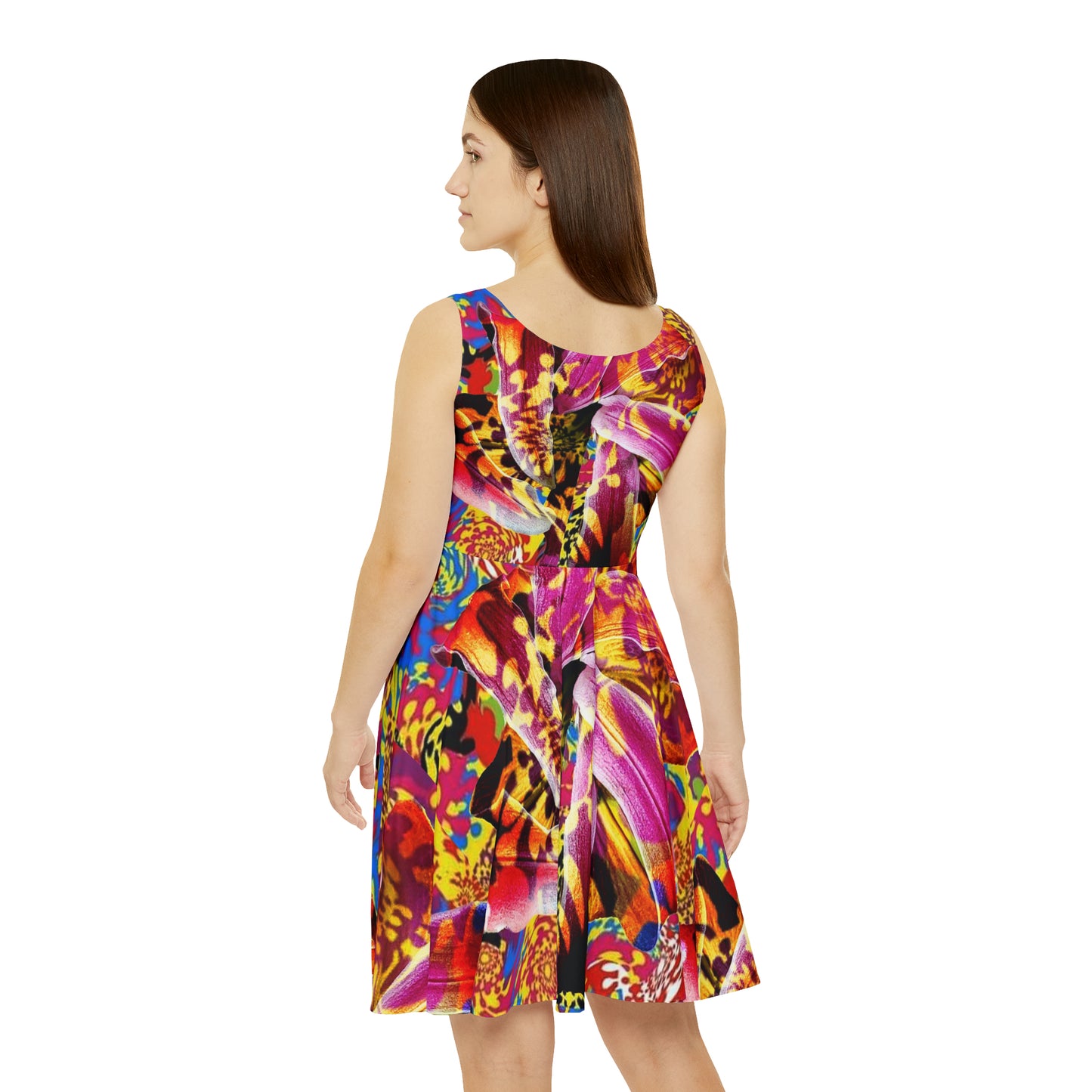 Floral Fiesta Skater Dress